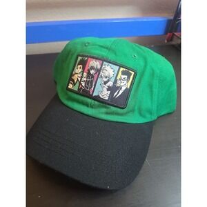 HUNTER X HUNTER Anime GREEN Hat Cap NWT strap Back culture Fly